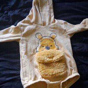 Disney Winnie the Pooh Yellow Bodysuit